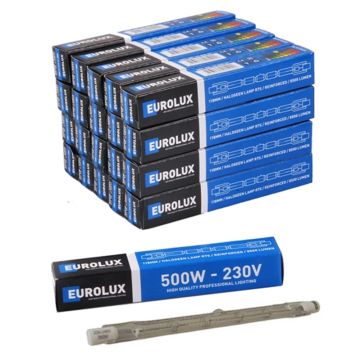 Halogeenlamp 230V 500W R7s 189mm versterkte constructie