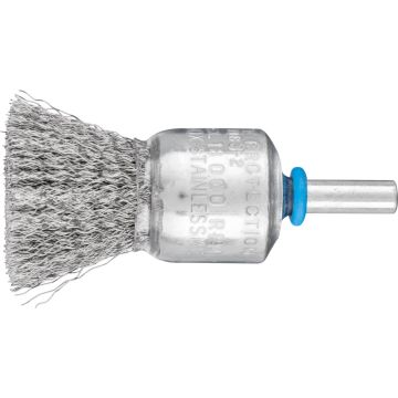 Pferd 43202007 - PBU 2022/6 INOX 0,20 penseelborstel RVS Ø20 x 25mm, op stift Ø6mm