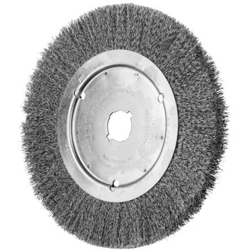 Pferd 43506505 - RBU 25020/22,2 ST 0,25 ronde borstel Ø250 x 20 x 31,8mm, staal 0,25mm, ongetordeerd