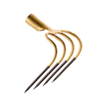 Talen Tools T27 mesthaak/mestvork 4-tands, zonder steel, haaks