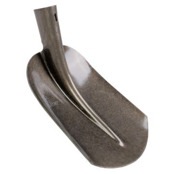 Talen Tools Z9CM schepbats (zandschop) No.0 (280 x 235mm) gebogen steel met kruk 100cm gelakt